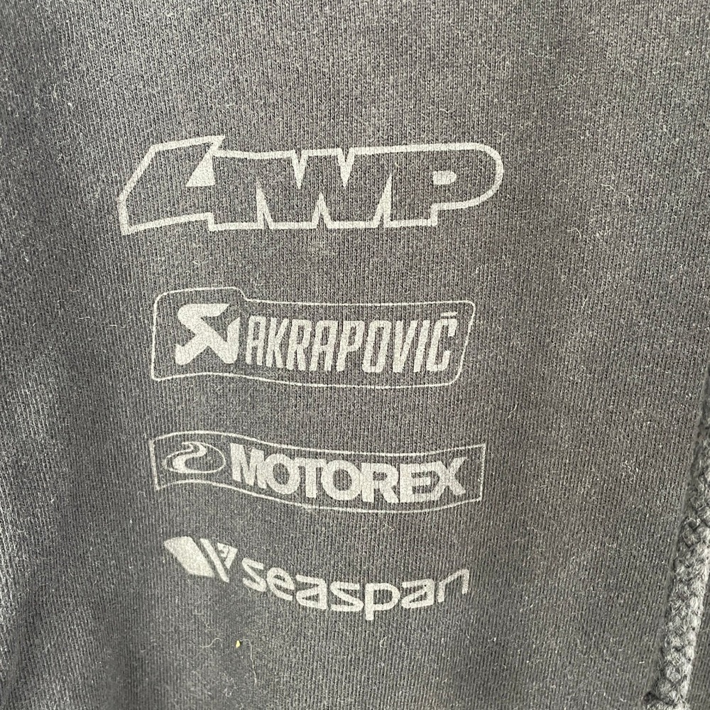 Troy Lee Designs Hoodie Men M Black GasGas Motocross Racing Graphic Sweatshirt - Picture 4 of 12